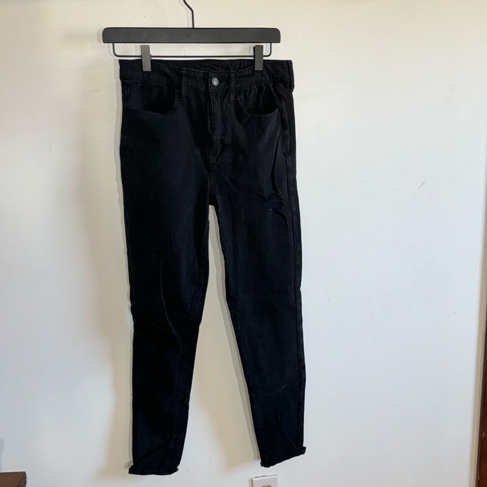 American Eagle black jeggings